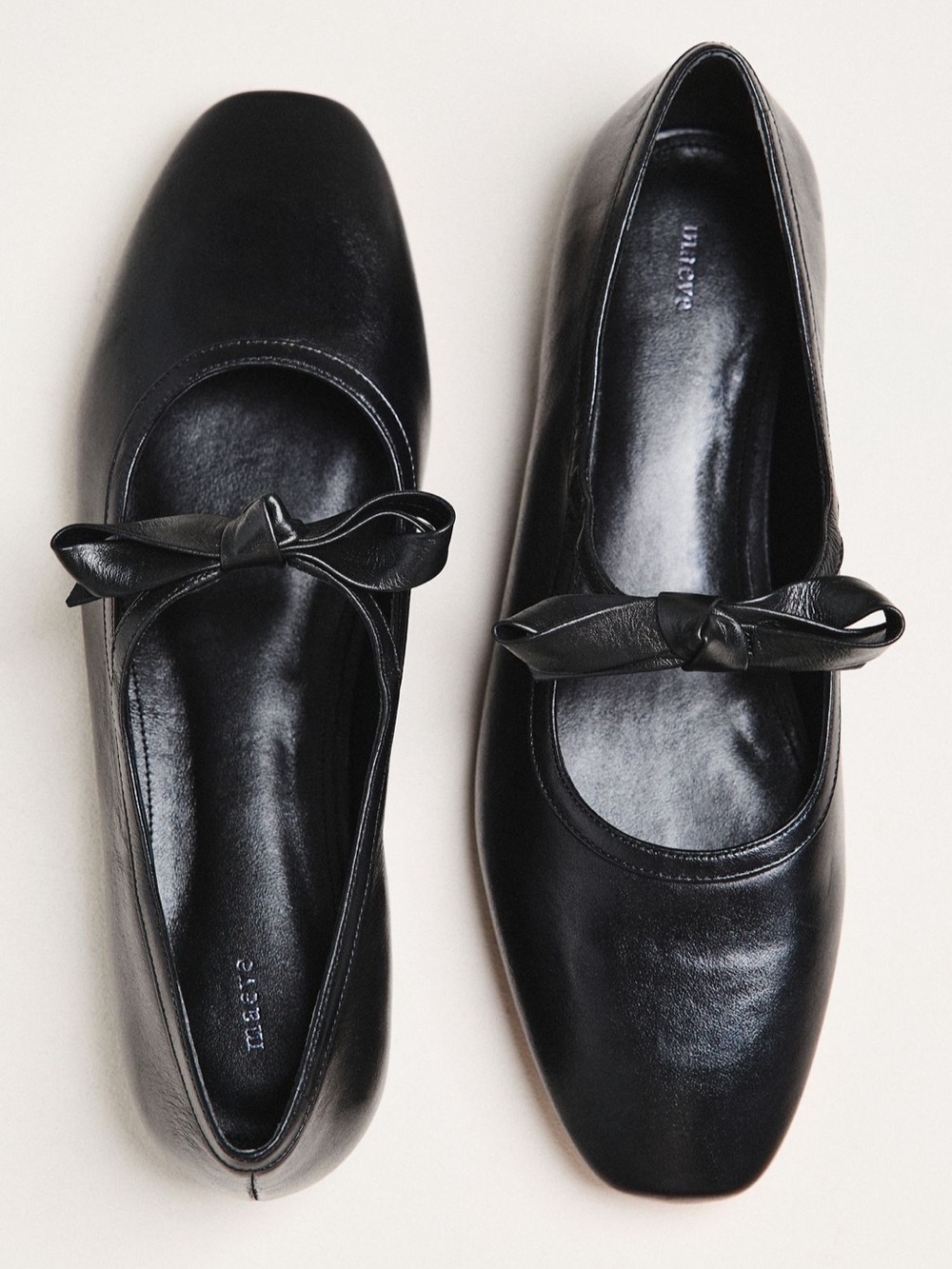 NWT Anthropologie Maeve Knotted Bow Mary Jane Flats